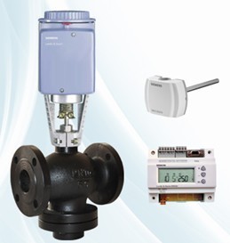 西門子電動溫度控制器